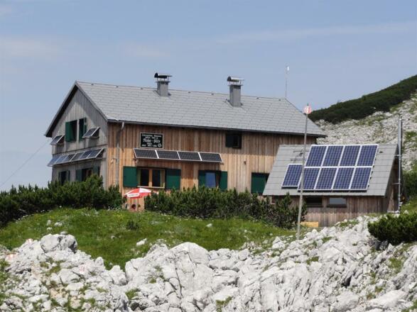 Riederhütte im Sommer