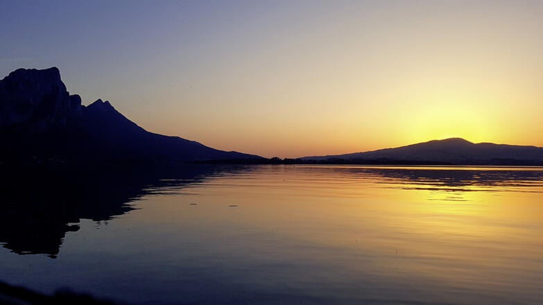 Abendstimmung am Mondsee