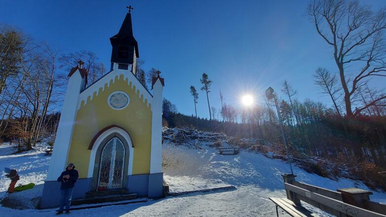 Laurenzikapelle im Winter