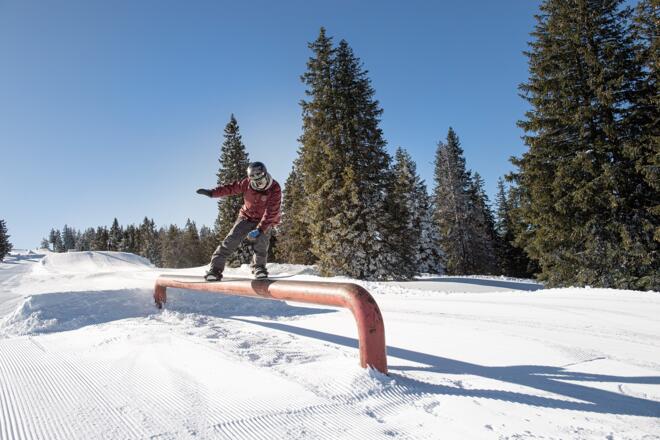 Freestyle - Park Skigebiet Grünau-Kasberg