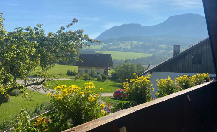 Blick auf das Höllengebirge