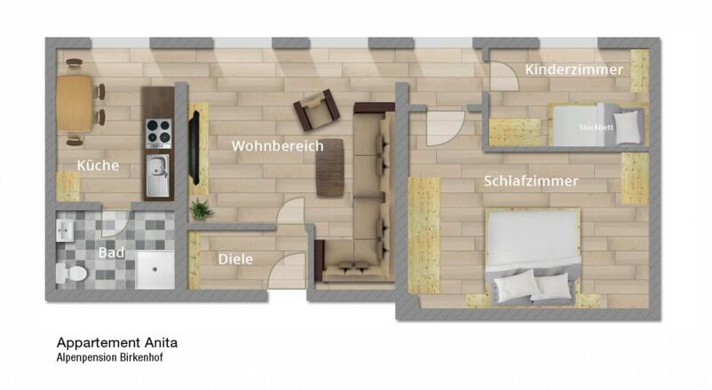 Bad Doppelzimmer