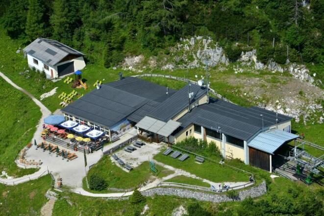 Katrin Bergstation mit Berggasthof und Katrin Almhütte