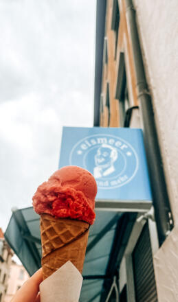 Eis Eisdiele Eismeer