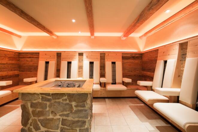 Solestollen in der Wellness-Alm