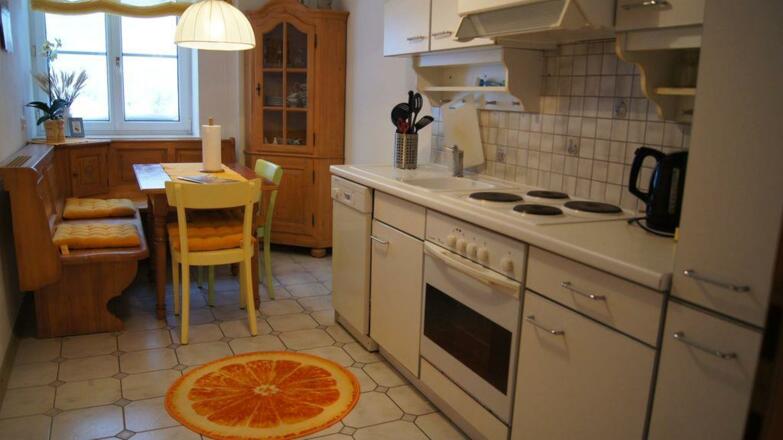 Wohnzimmer mit Kaminofen