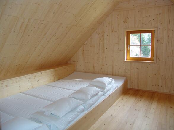 Bettenlager im Wildnis Camp