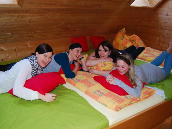 Schlaflager im WildnisCamp