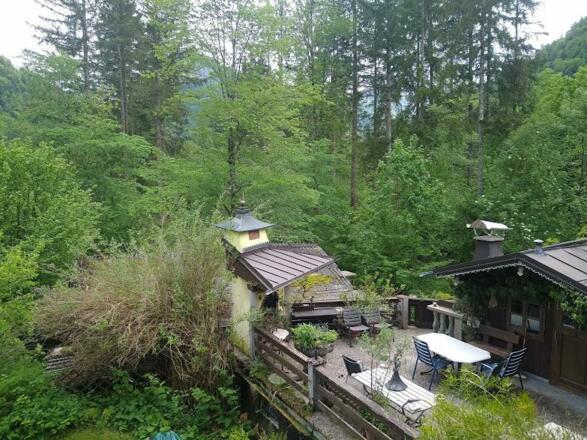Blick vom 1. Stock aus