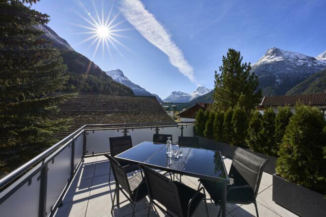Terrasse Bergkristall