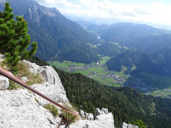 Der Ausstieg mit Blick zum Pillersee