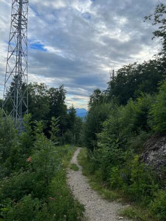 Fußweg auf den Staufen