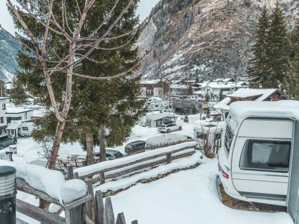 Wintercamping Natur Camping Kuprian Ötztal