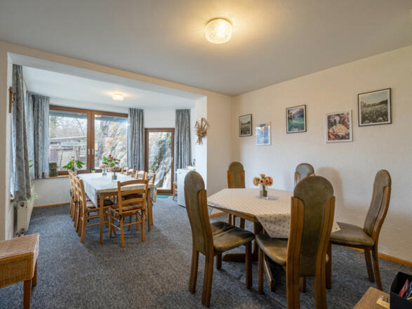 Frühstücksraum im Gästehaus