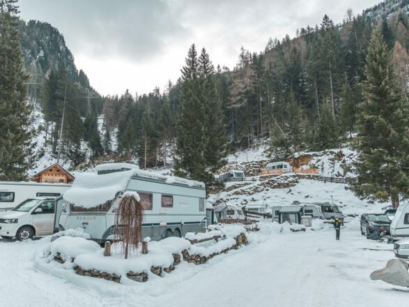 Wintercamping Natur Camping Kuprian Ötztal