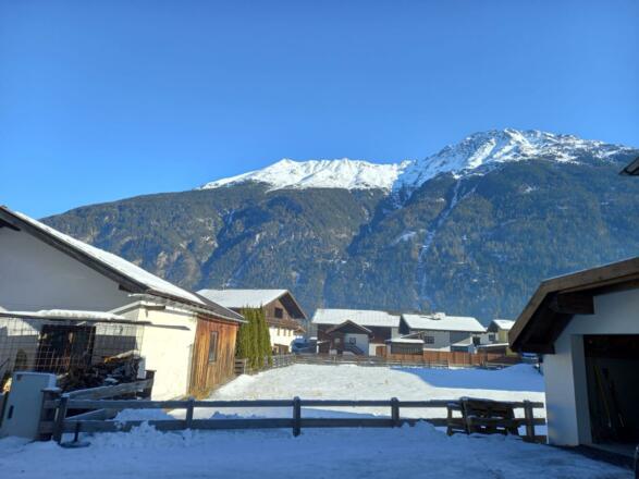 Ausblick vom Haus aus