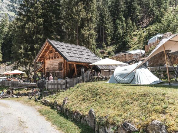 Mühle/Brotbacken Natur Camping Kuprian Ötztal