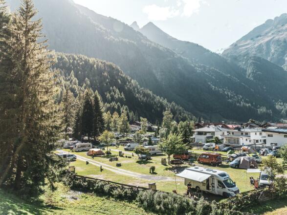 Komfort-Stellplätze Naturcamping Kuprian