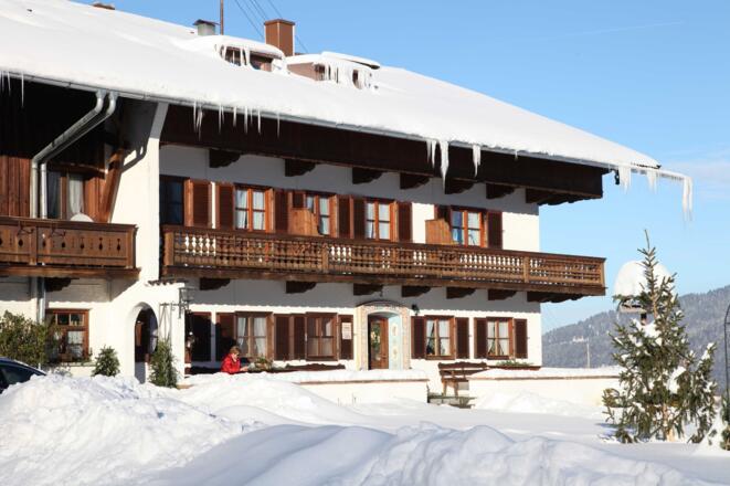 Hofansicht Süden Gästehaus Kleinbuch