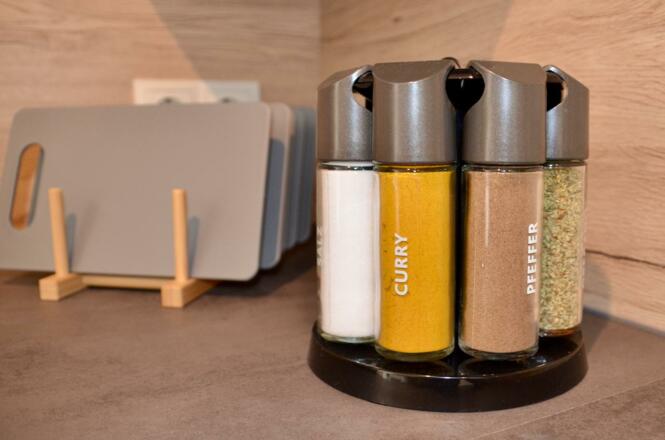 Gewürze im Apartment