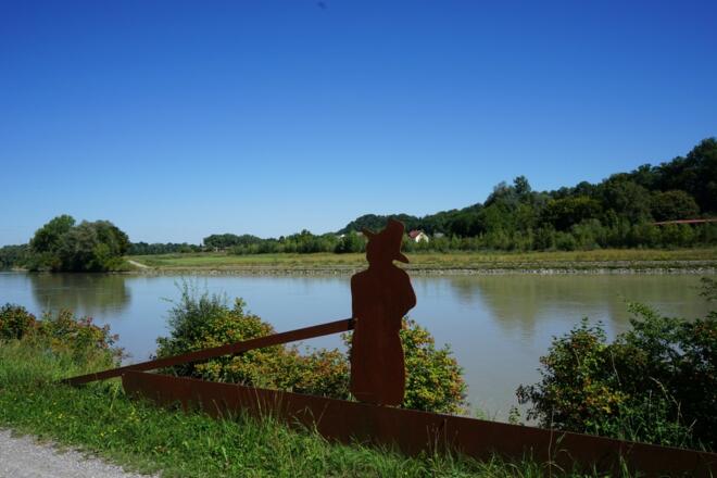 Innschiffahrtsdenkmal in Rosenheim
