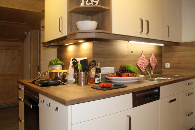 Alle Wohnungen haben tolle Küchen