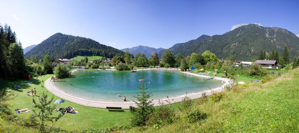 Badesee und Freibad Waidring - Region Pillerseetal