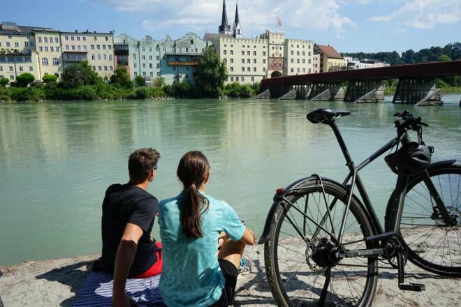 Innufer vor Wasserburg