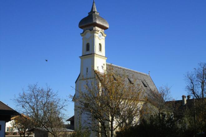 St. Laurentius Kirche in Wiechs bei Bad Feilnbach