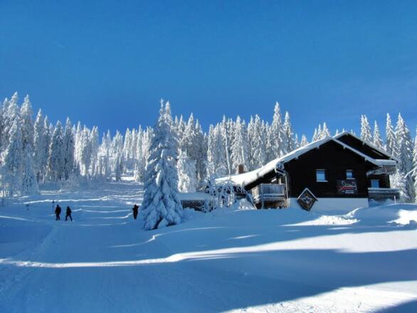 Chamer Hütte Winter