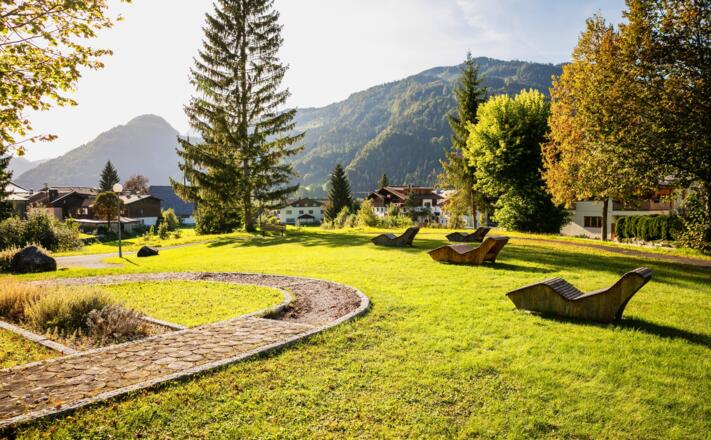 Kneippanlage in Erpfendorf Kneippen ist gesund!