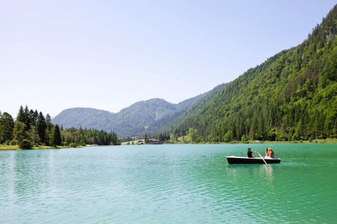 Ruderboottour am Pillersee in St. Ulrich am Pillersee