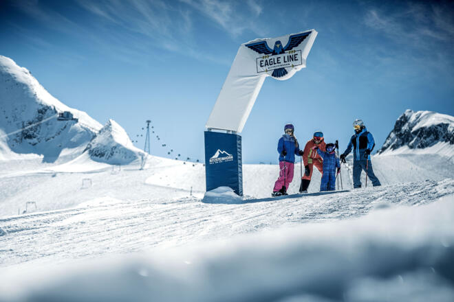 Eagle Line: Die Spaßpiste amKitzsteinhorn