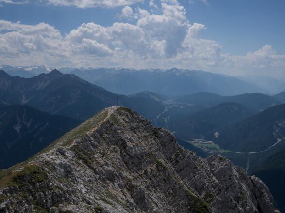 Brunnensteinkopf von der Brunnensteinspitze aus gesehen