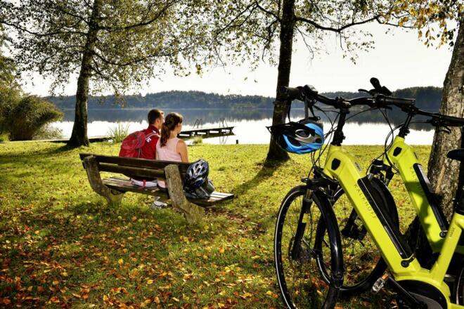 Rast am Pelhamer See