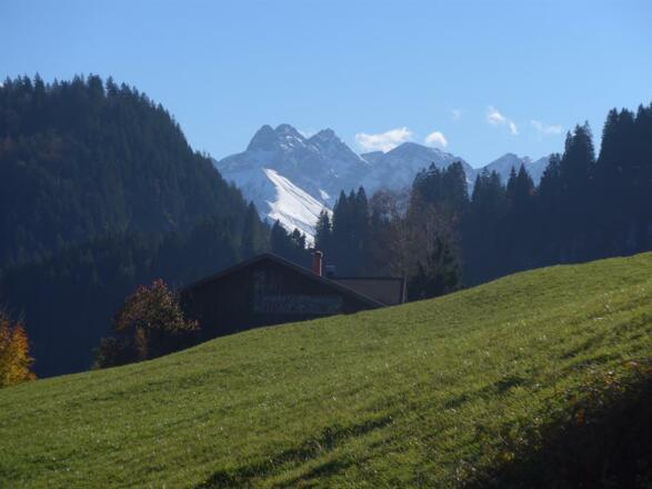 Aussicht vom Balkon