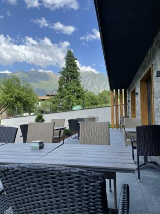 Terrasse mit Aussicht