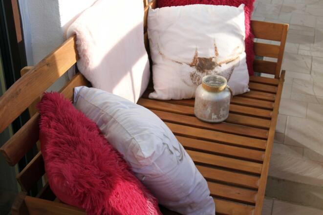 Chillen auf dem eigenen Balkon