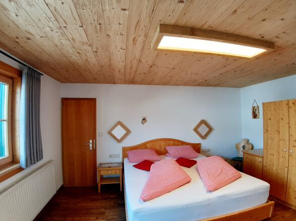 Schlafzimmer Biobauernhof Vilshof