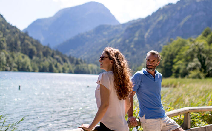 Der Thumsee bei Bad Reichenhall