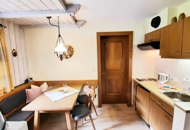 Essecke mit Küchenblock Ferienwohnung I