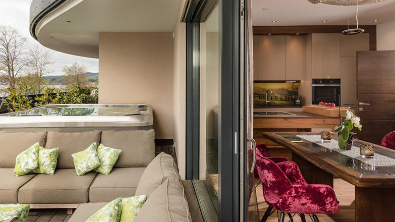 Wohnbereich - Terrasse