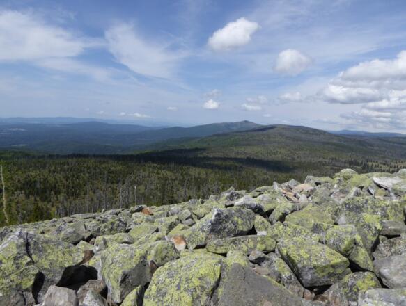 Blick zum Großen Rachel