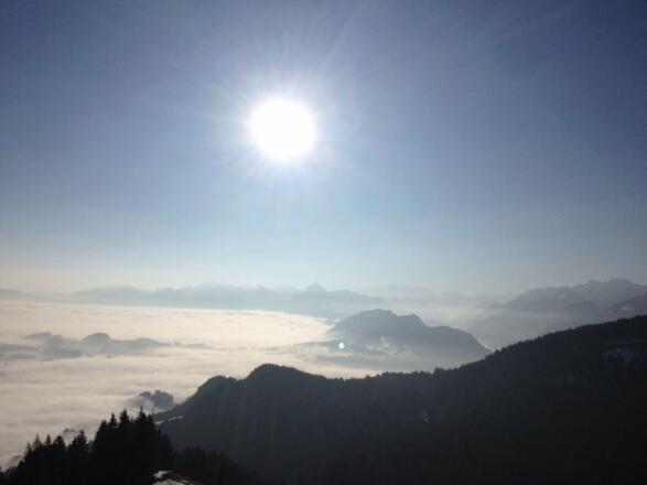 Sonnenaufgangstour - der Aufstieg auf den Berg lohnt sich