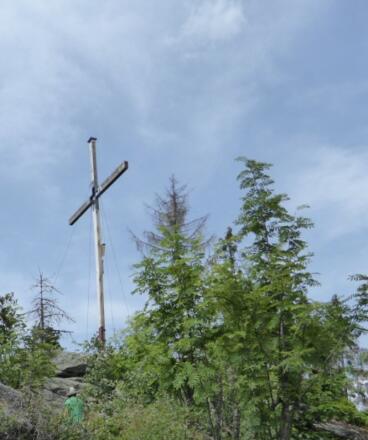 Gipfelkreuz der Kanzel
