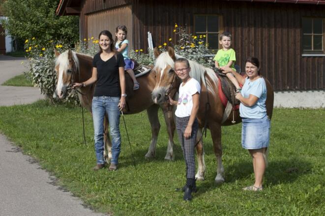 Ausritt für die Kleinen