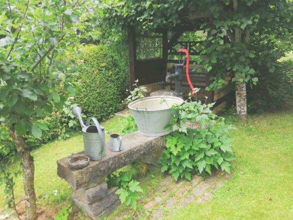 Eine Gartenlaube zum genießen