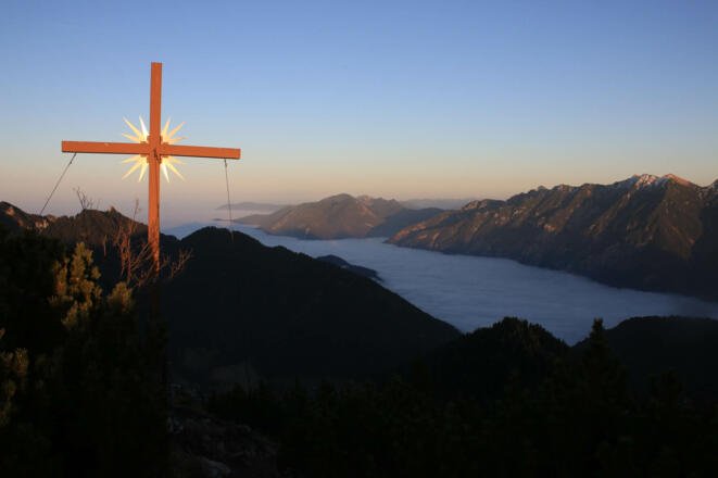 Das Kreuz an der Ziegelspitz
