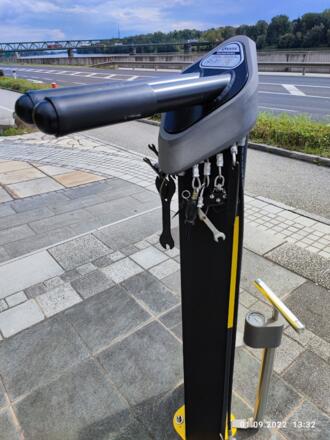 ÖAMTC-Rad-Service-Säule Mauthausen