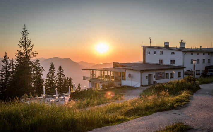 Am Abend auf dem Predigtstuhl